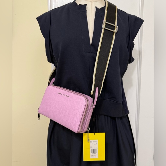 New-Marc Jacobs Leather Crossbody Bag - Picture 6 of 16